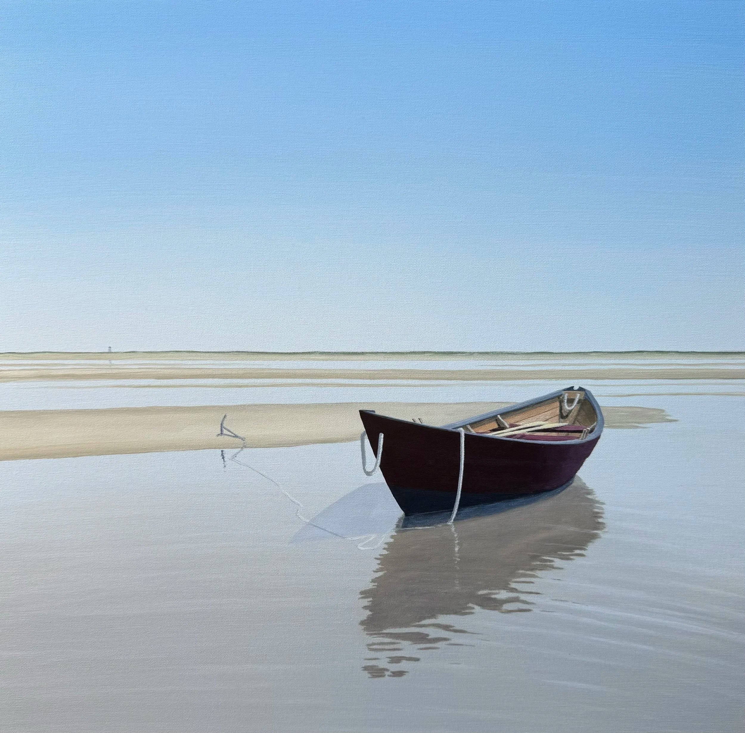 Dory at Low Tide