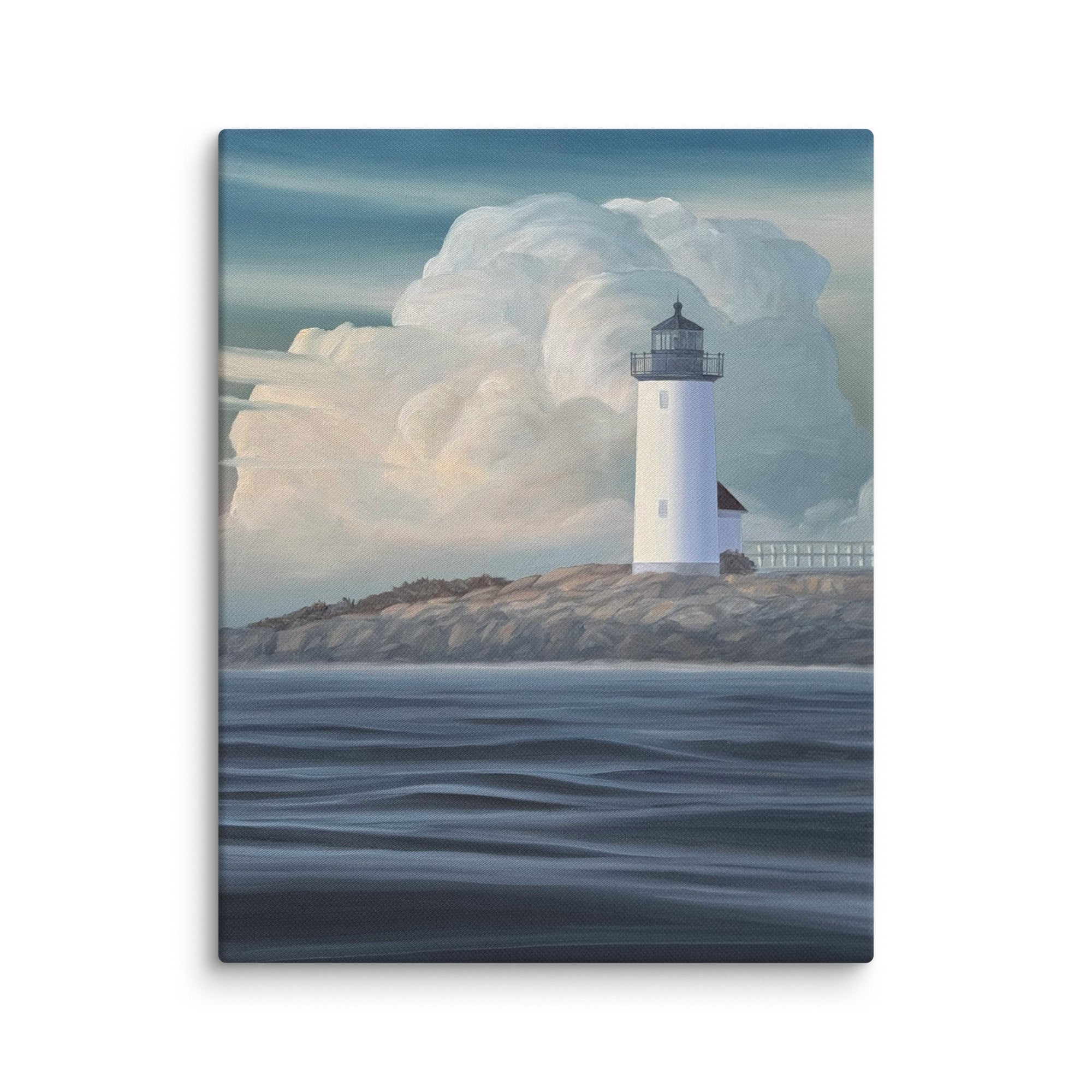 Annisquam Light Canvas Print