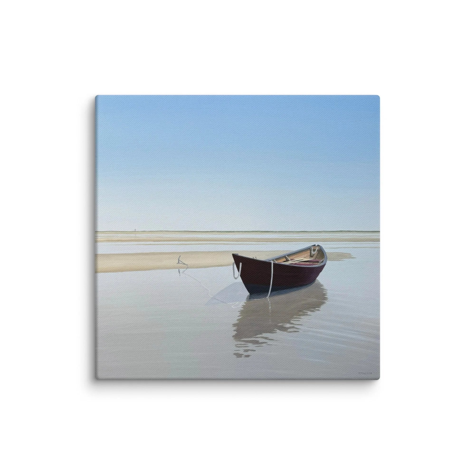 Dory at Low Tide Canvas Print