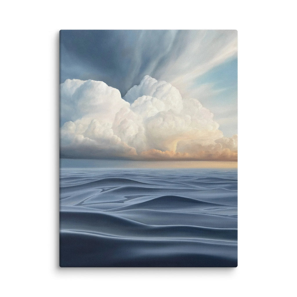Summer Clouds Canvas Print