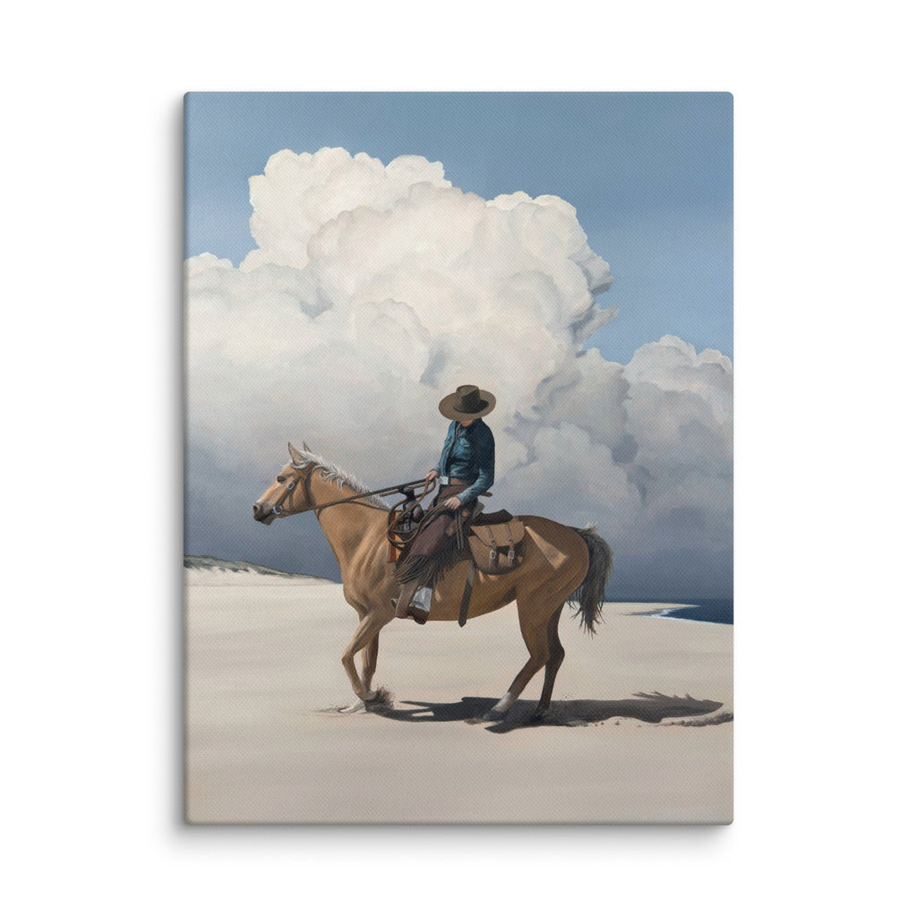 Storm over The Back Shore Canvas Print