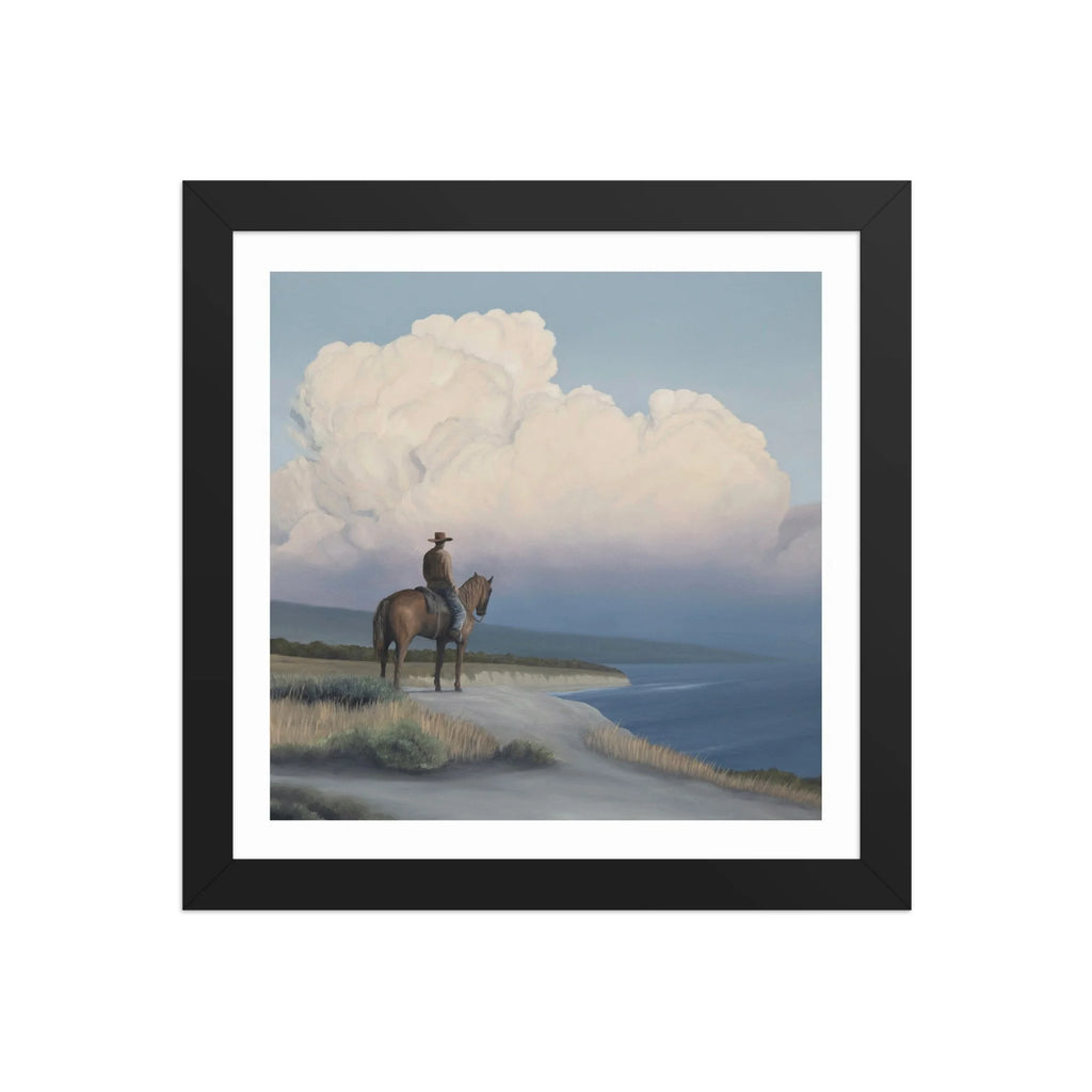 Point Dume Framed Paper Print