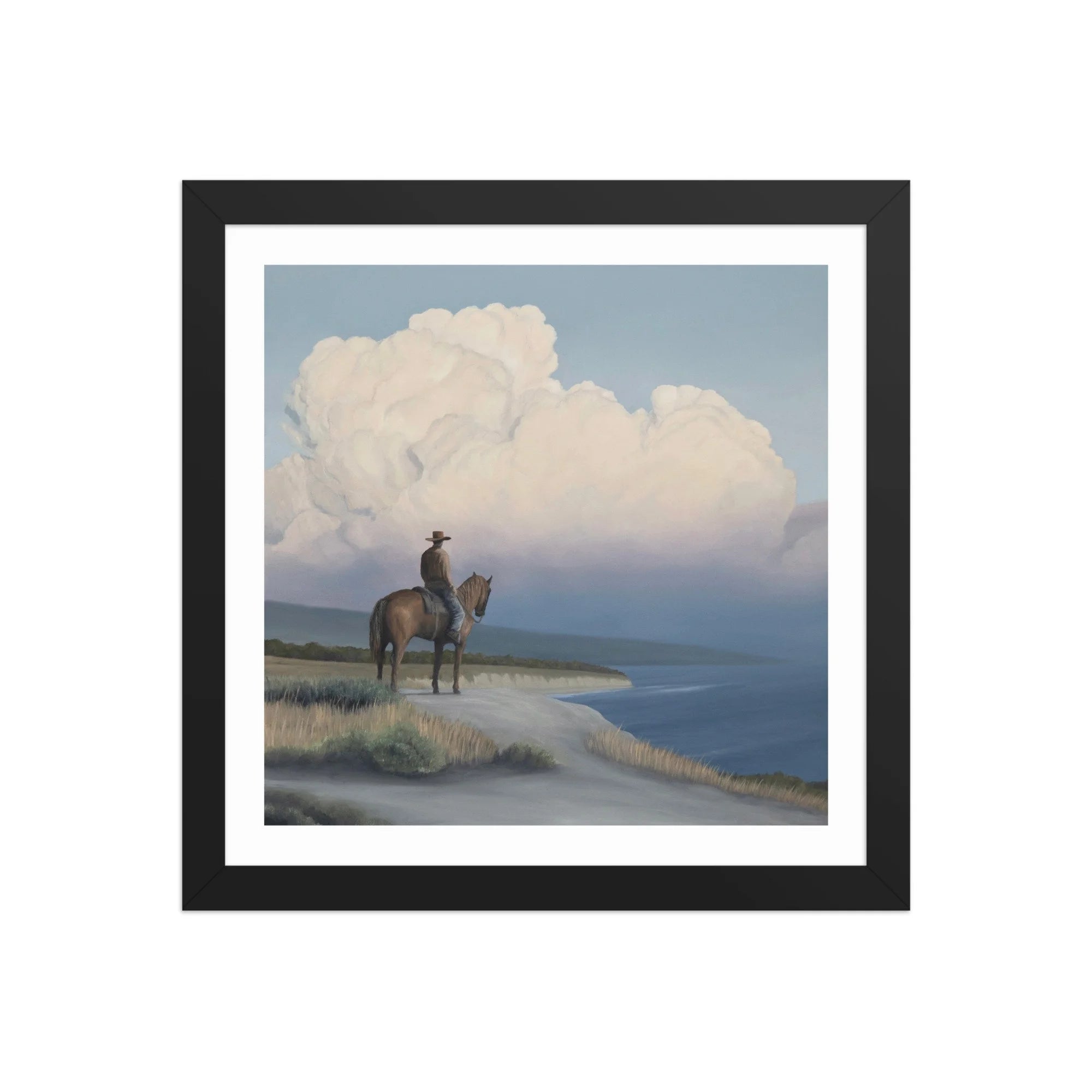 Point Dume Framed Paper Print