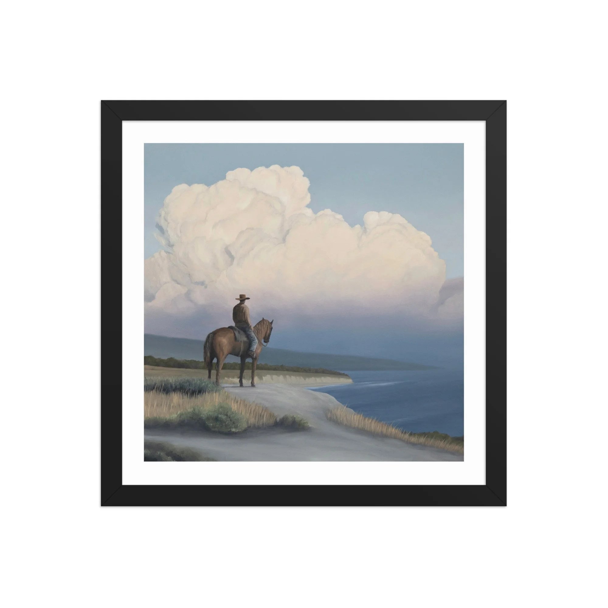 Point Dume Framed Paper Print