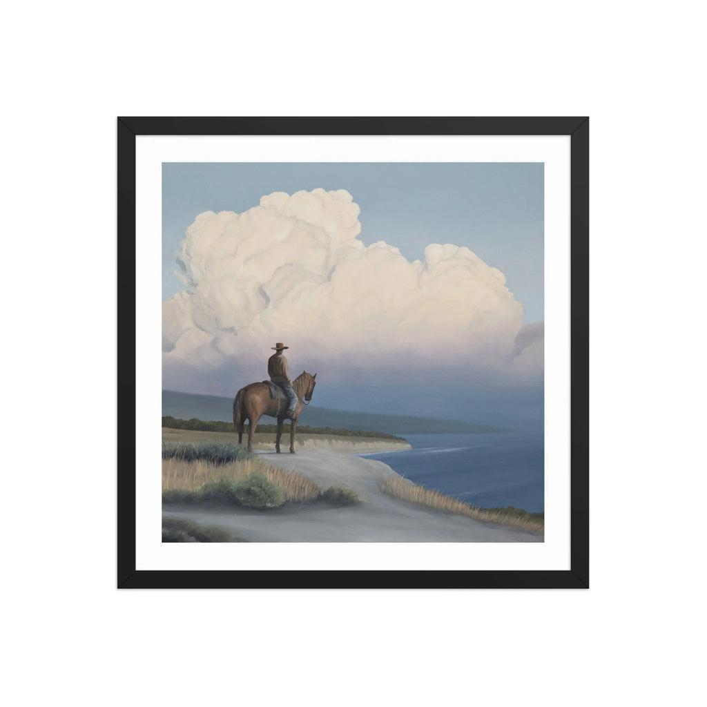 Point Dume Framed Paper Print