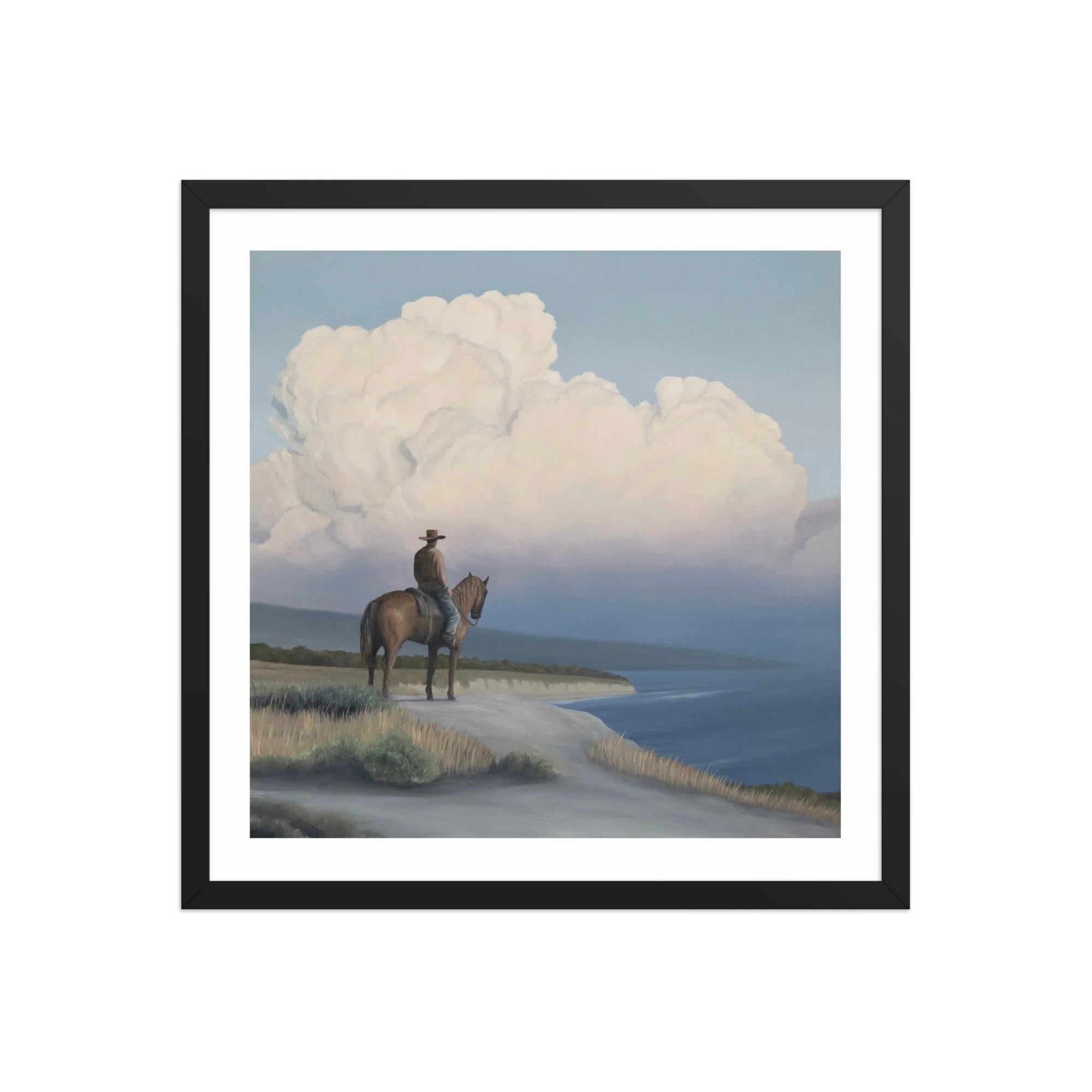Point Dume Framed Paper Print