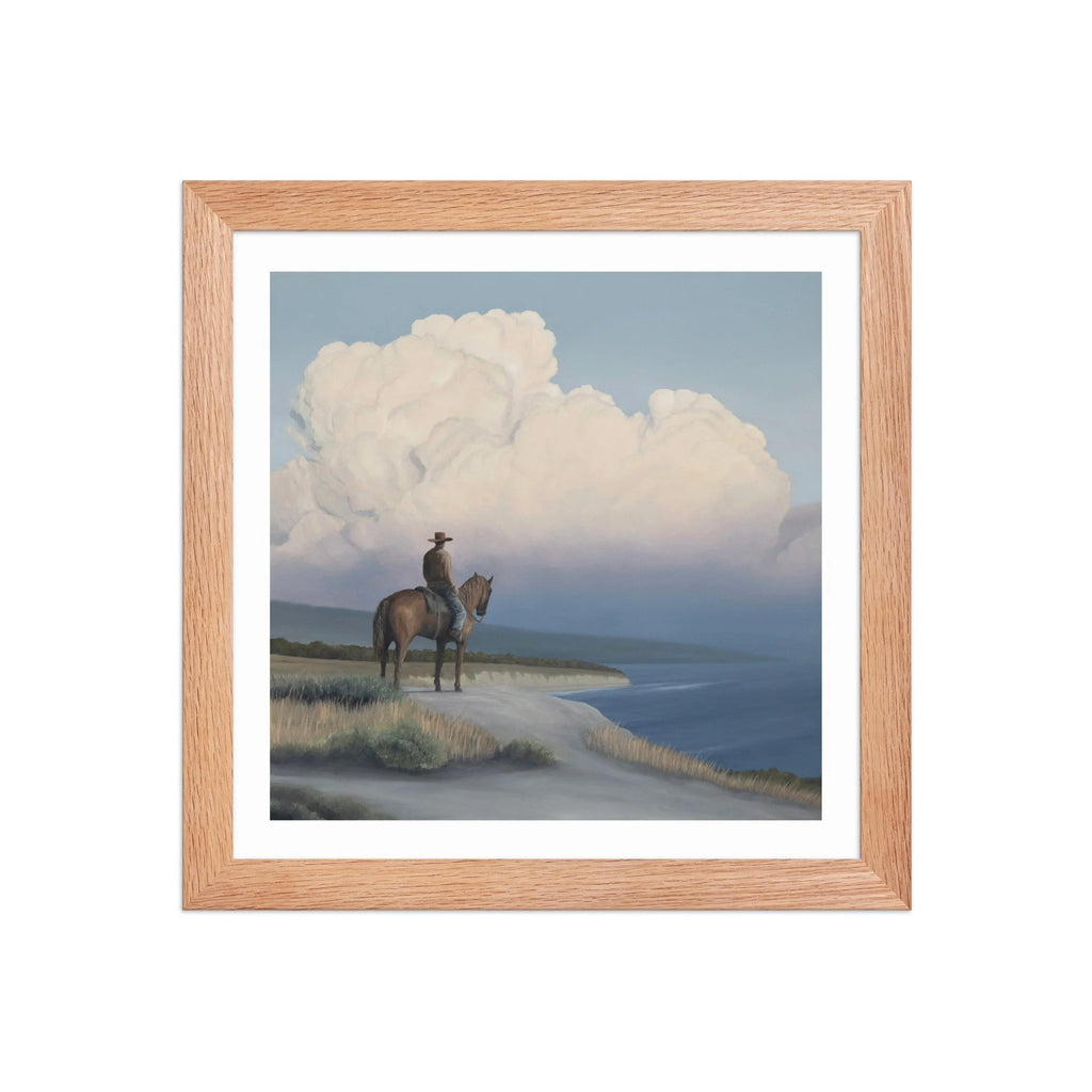 Point Dume Framed Paper Print