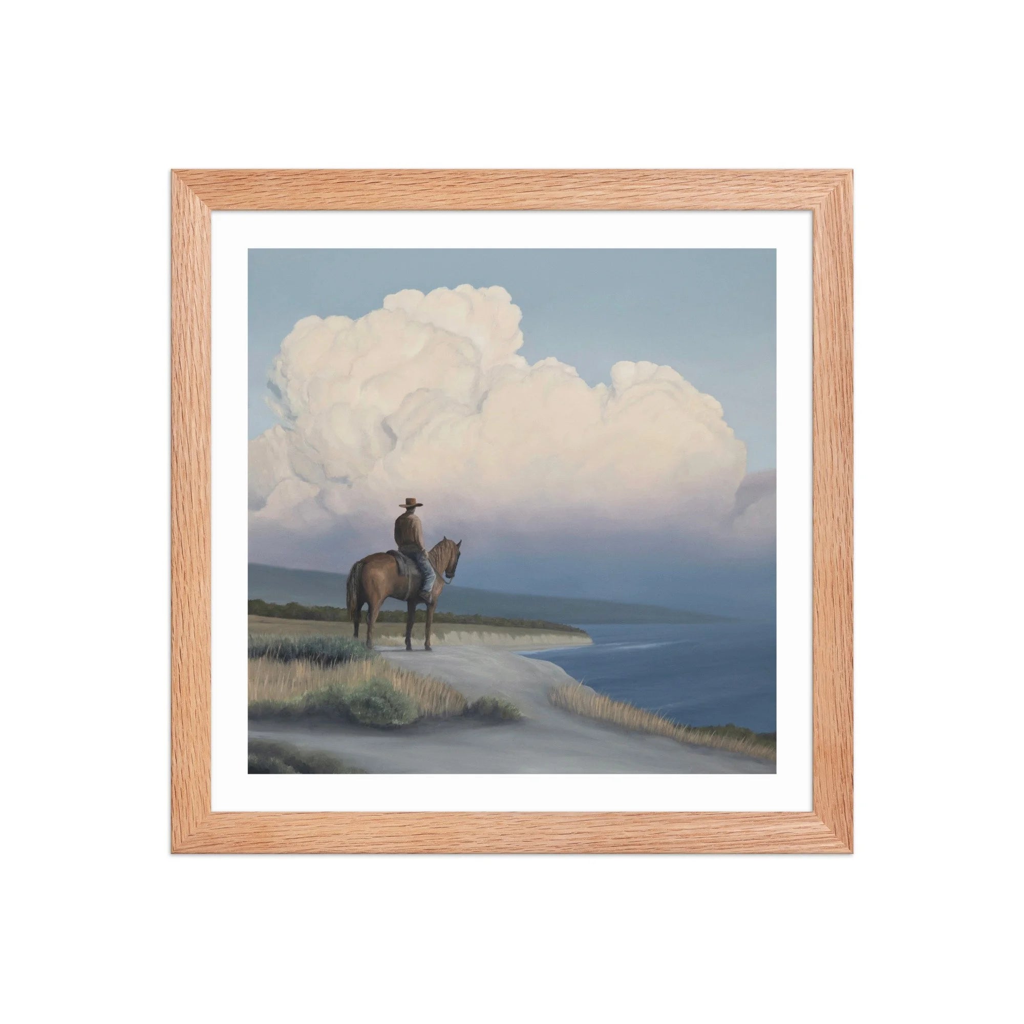 Point Dume Framed Paper Print