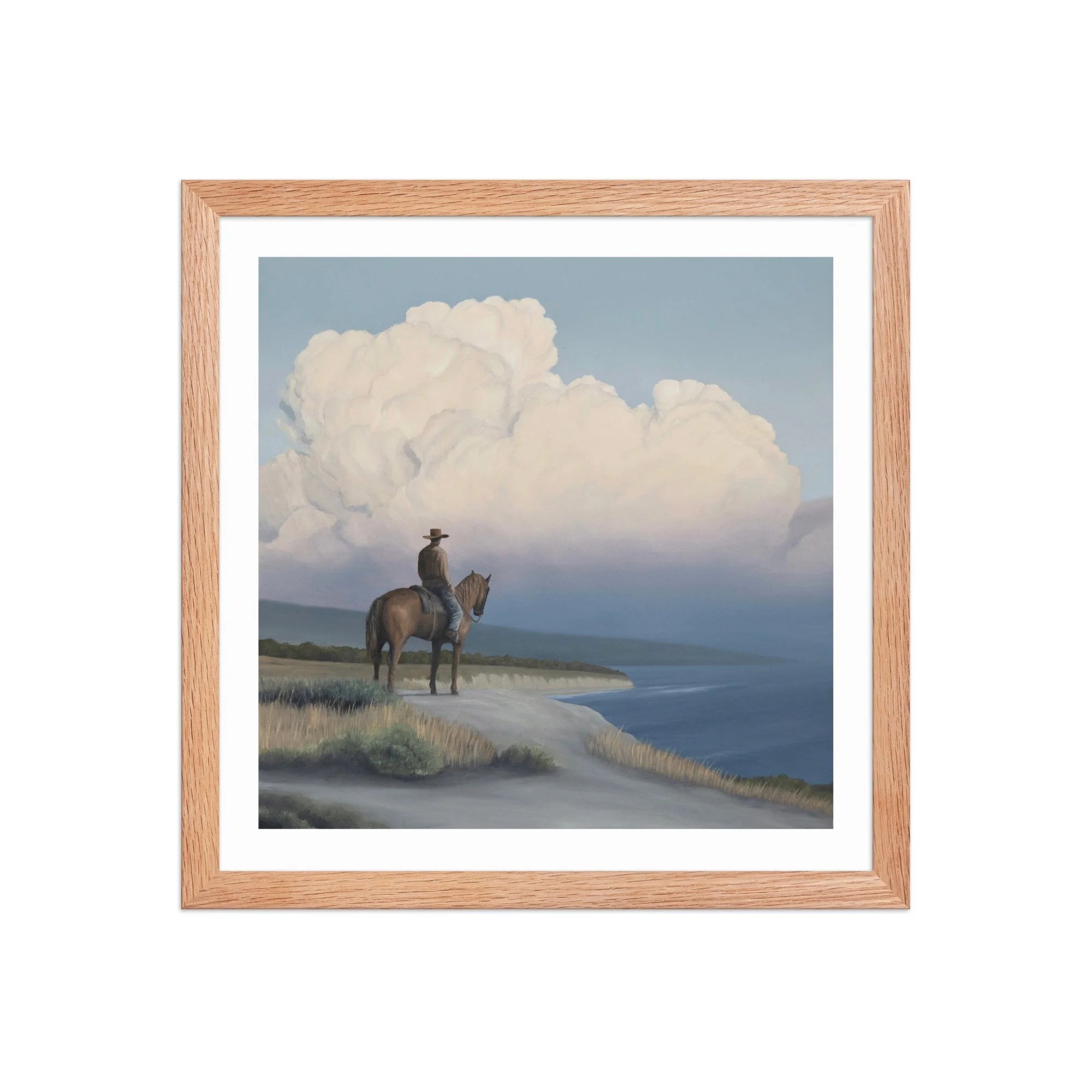 Point Dume Framed Paper Print