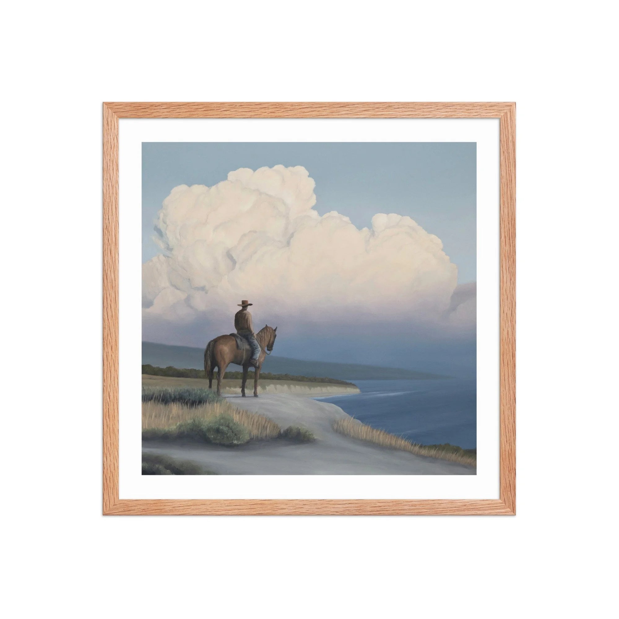 Point Dume Framed Paper Print