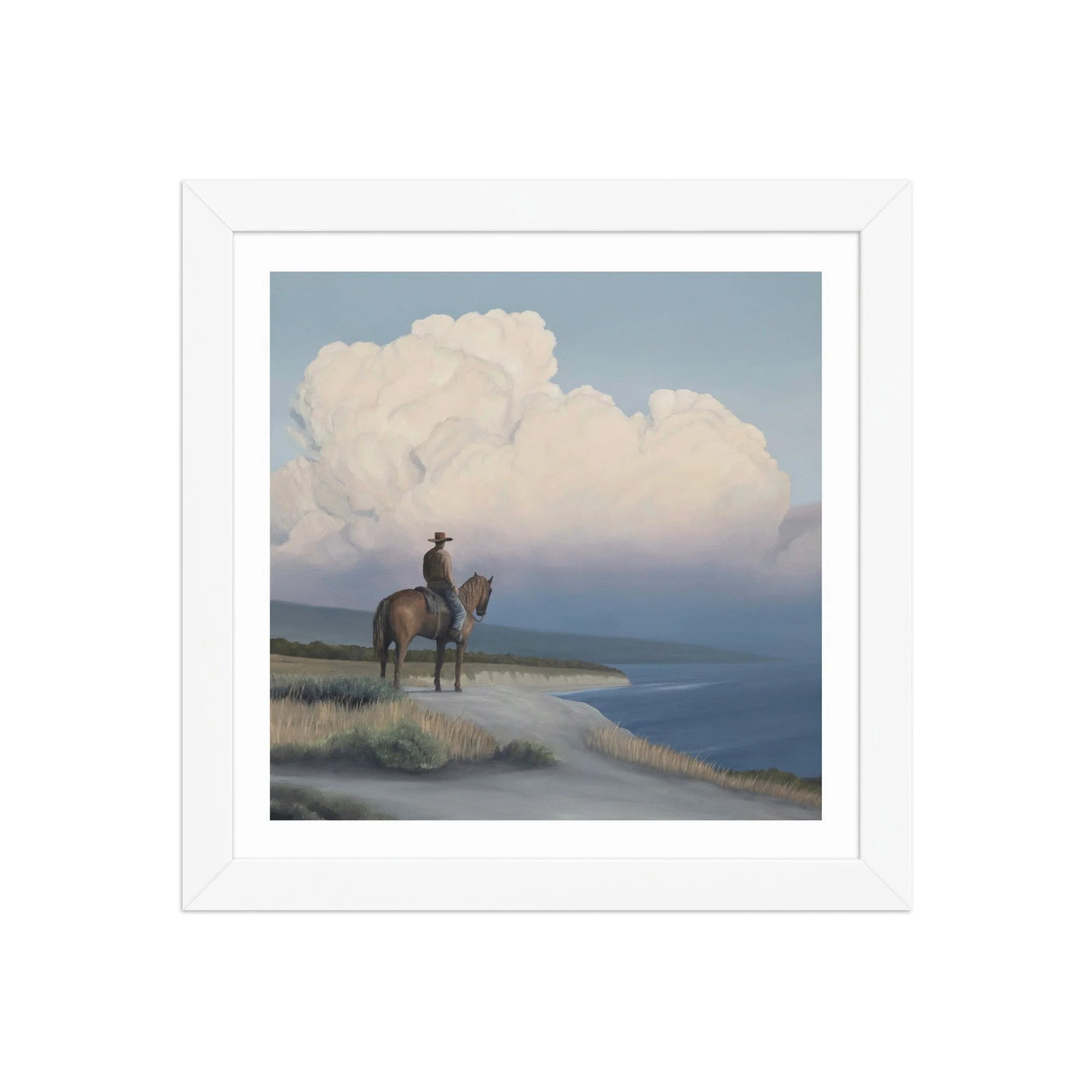 Point Dume Framed Paper Print