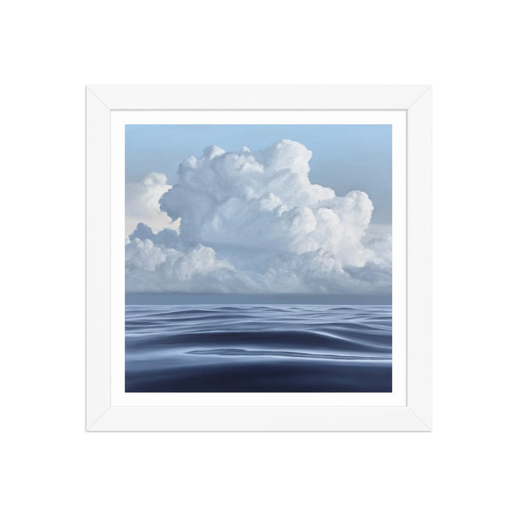 Cloudy Morning Framed Paper Print