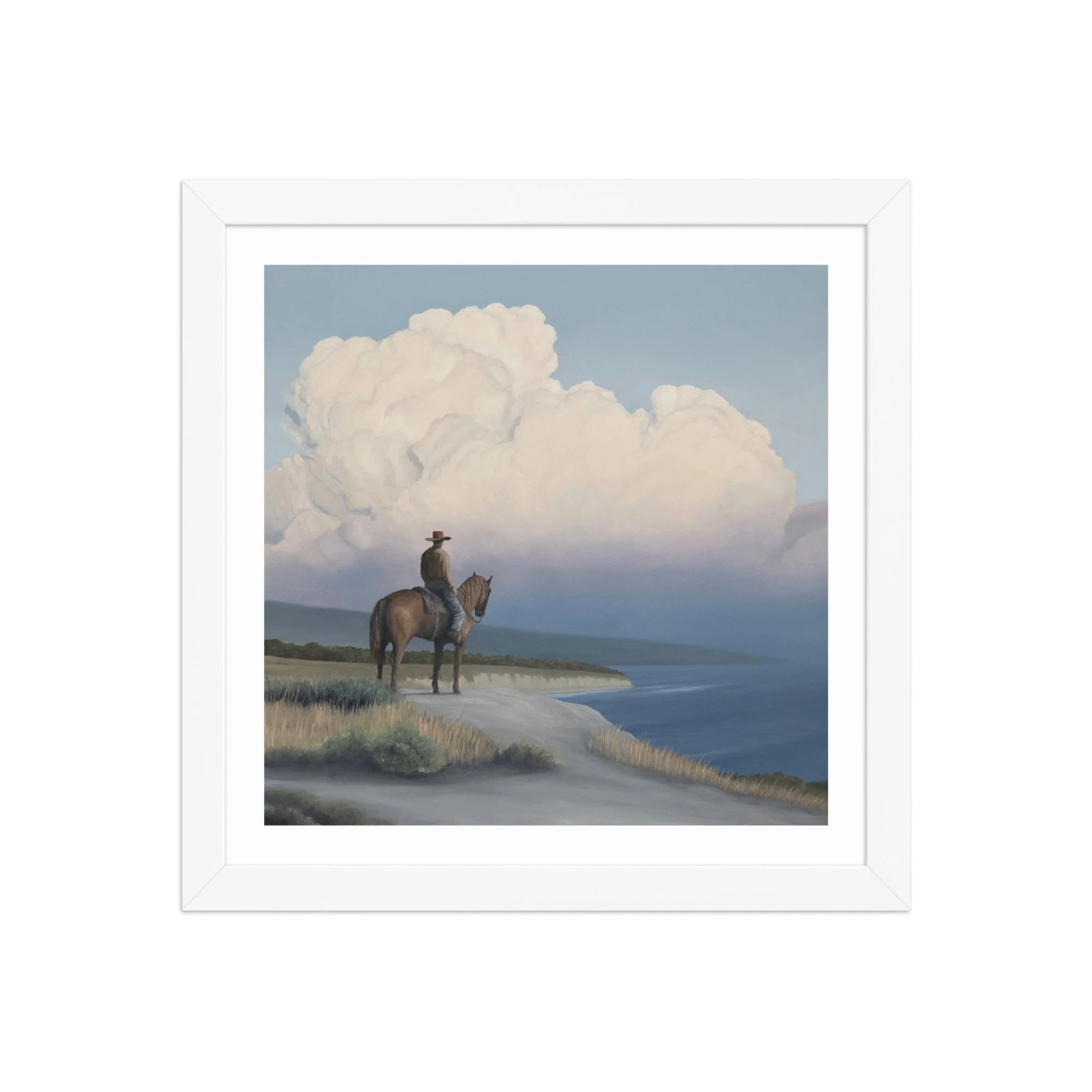 Point Dume Framed Paper Print