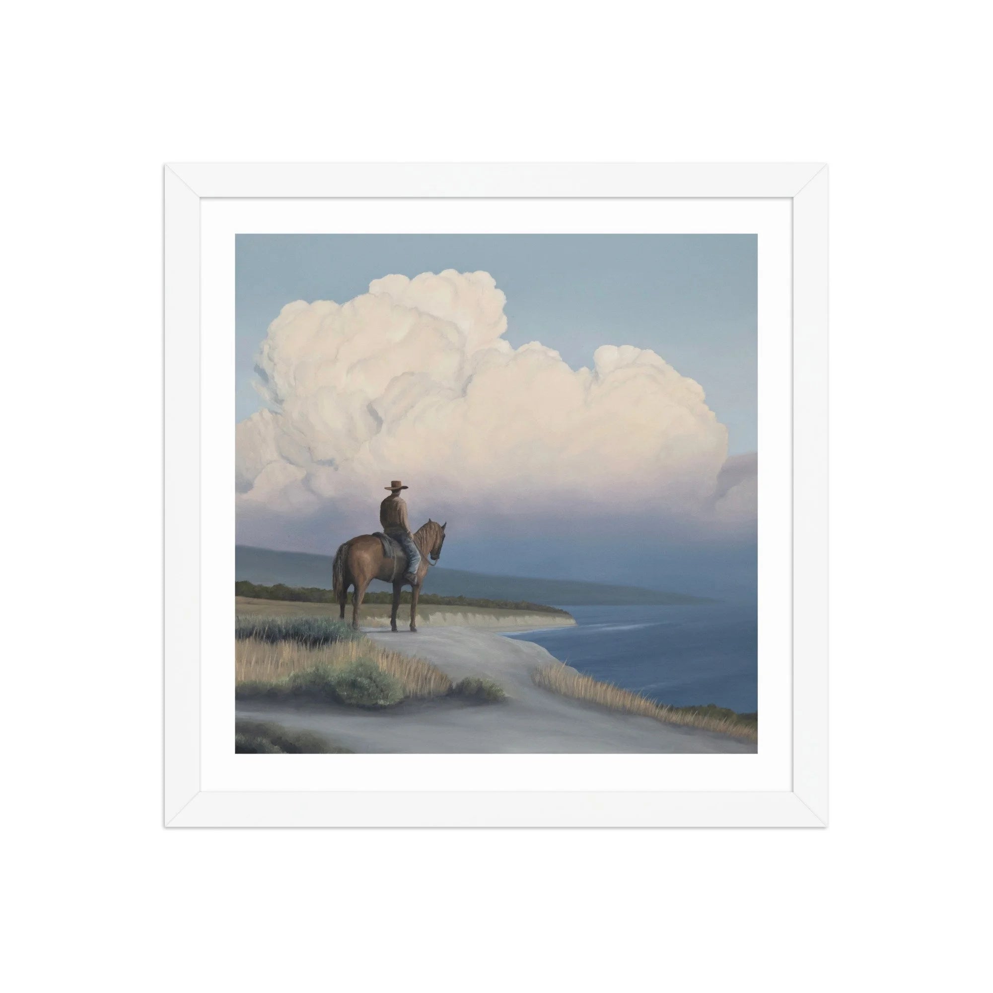 Point Dume Framed Paper Print