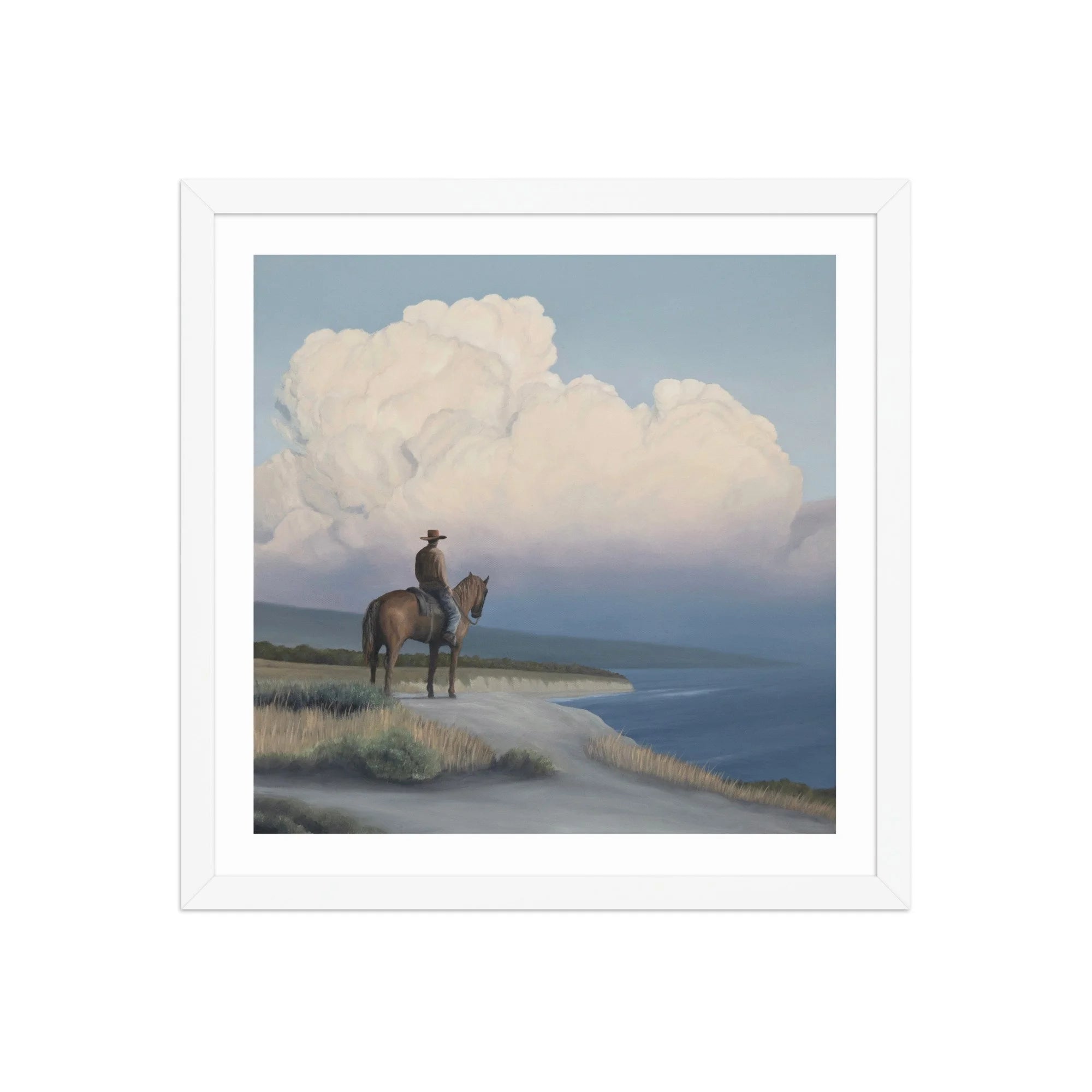 Point Dume Framed Paper Print