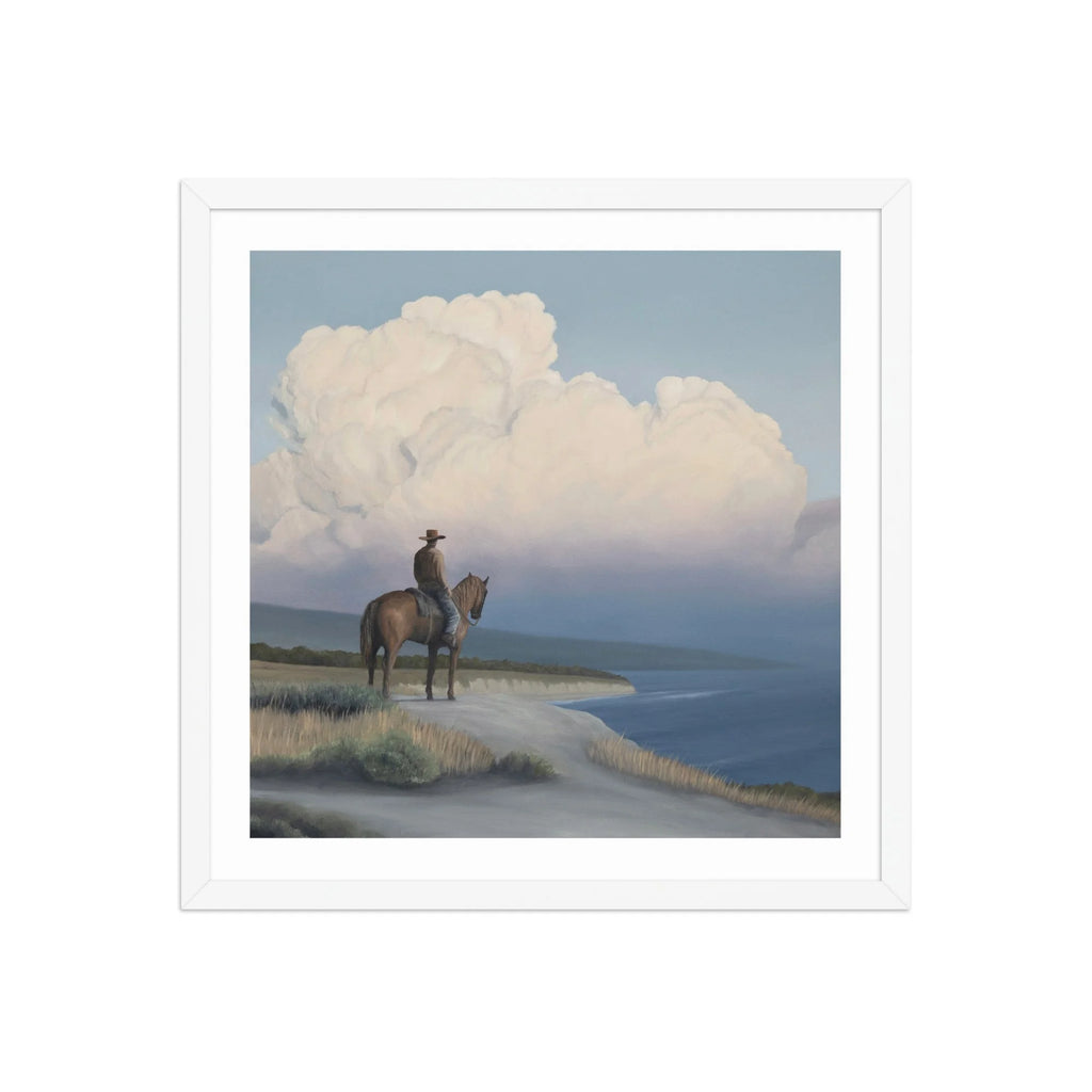 Point Dume Framed Paper Print