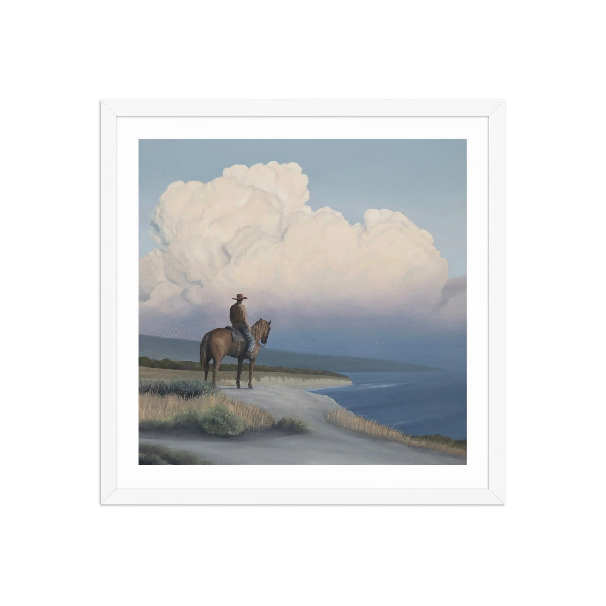 Point Dume Framed Paper Print