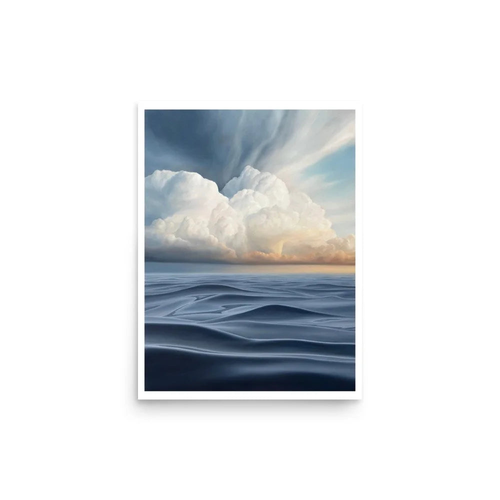 Summer Clouds Paper Print