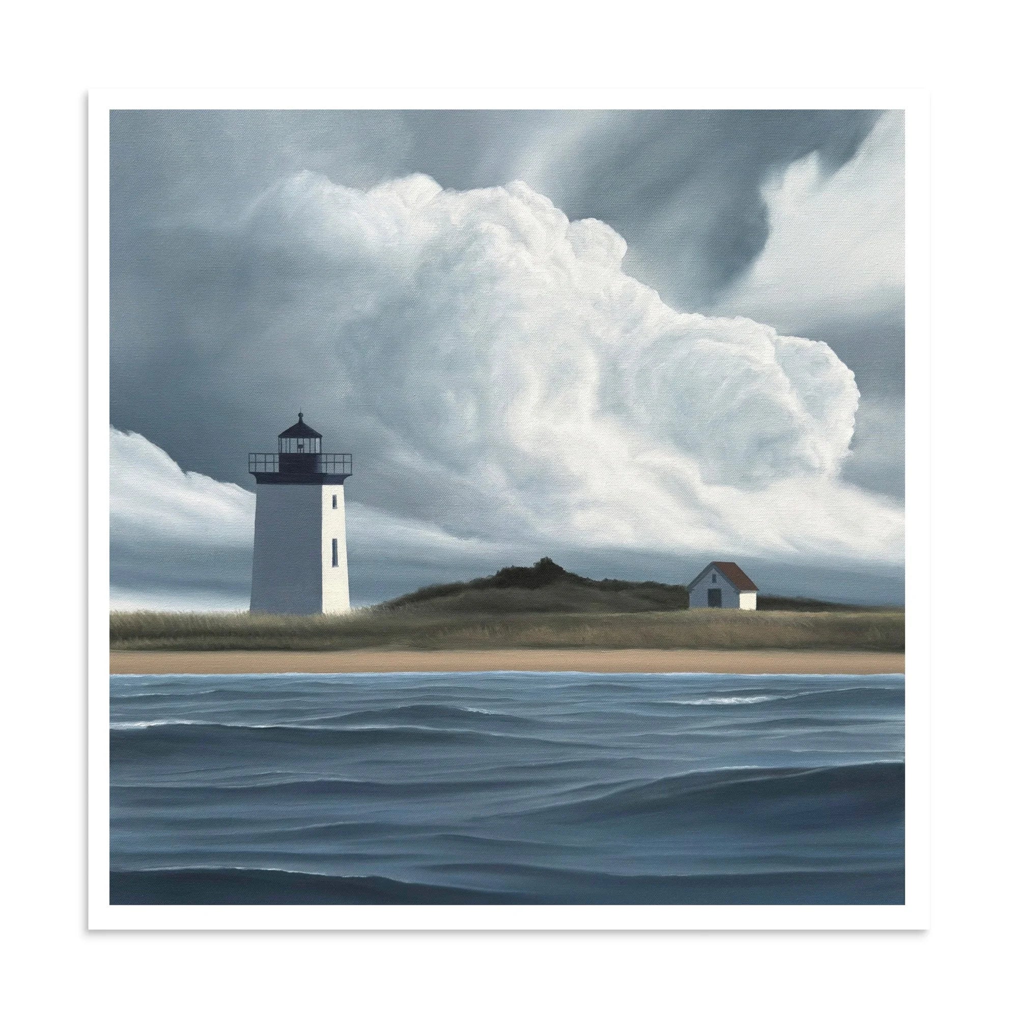 Long Point Storm Paper Print