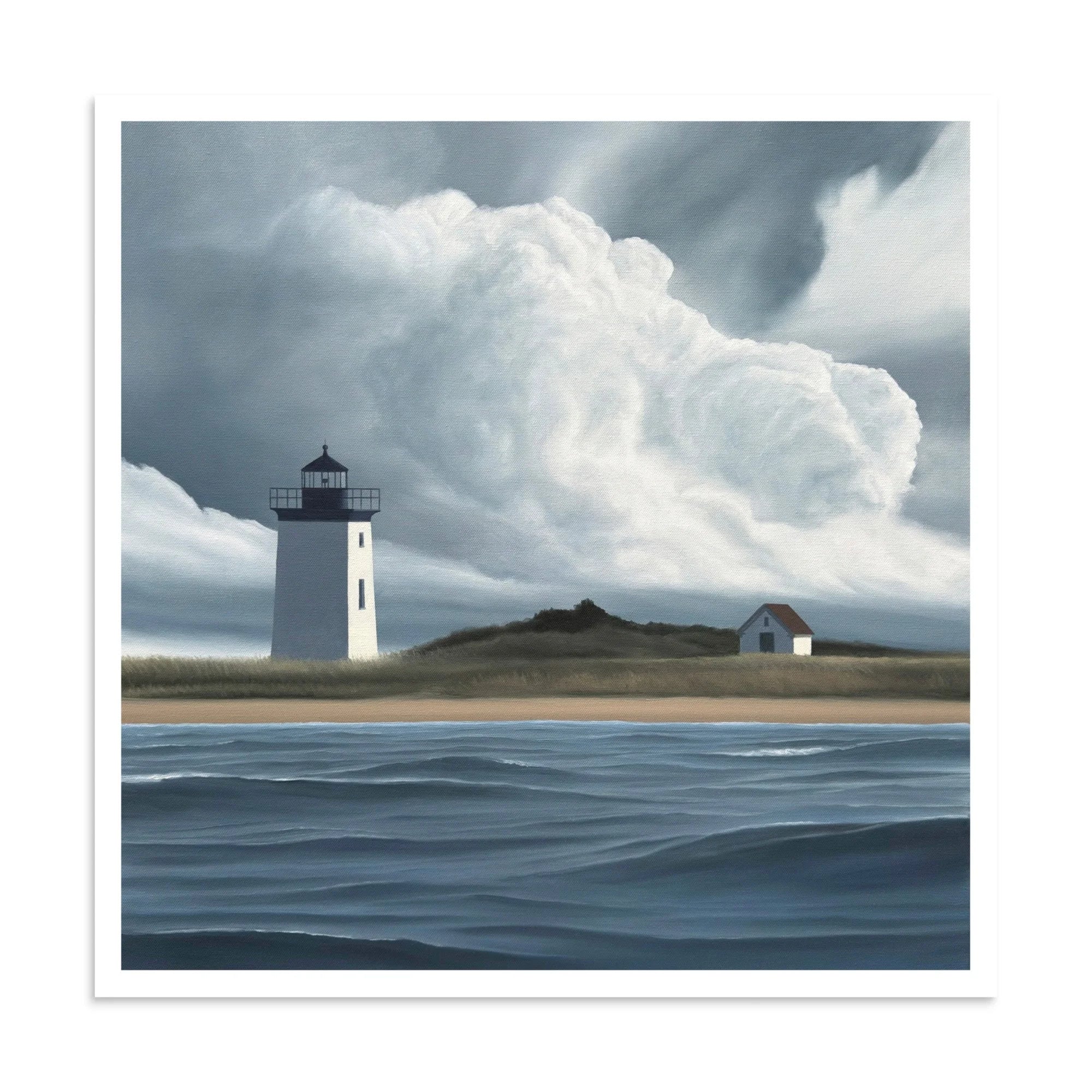 Long Point Storm Paper Print