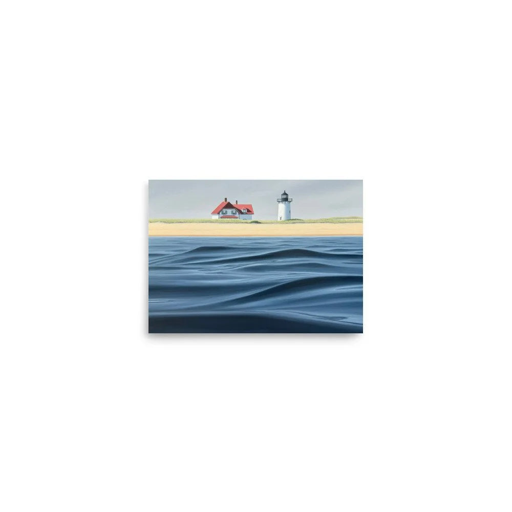 Race Point Waves Paper Print