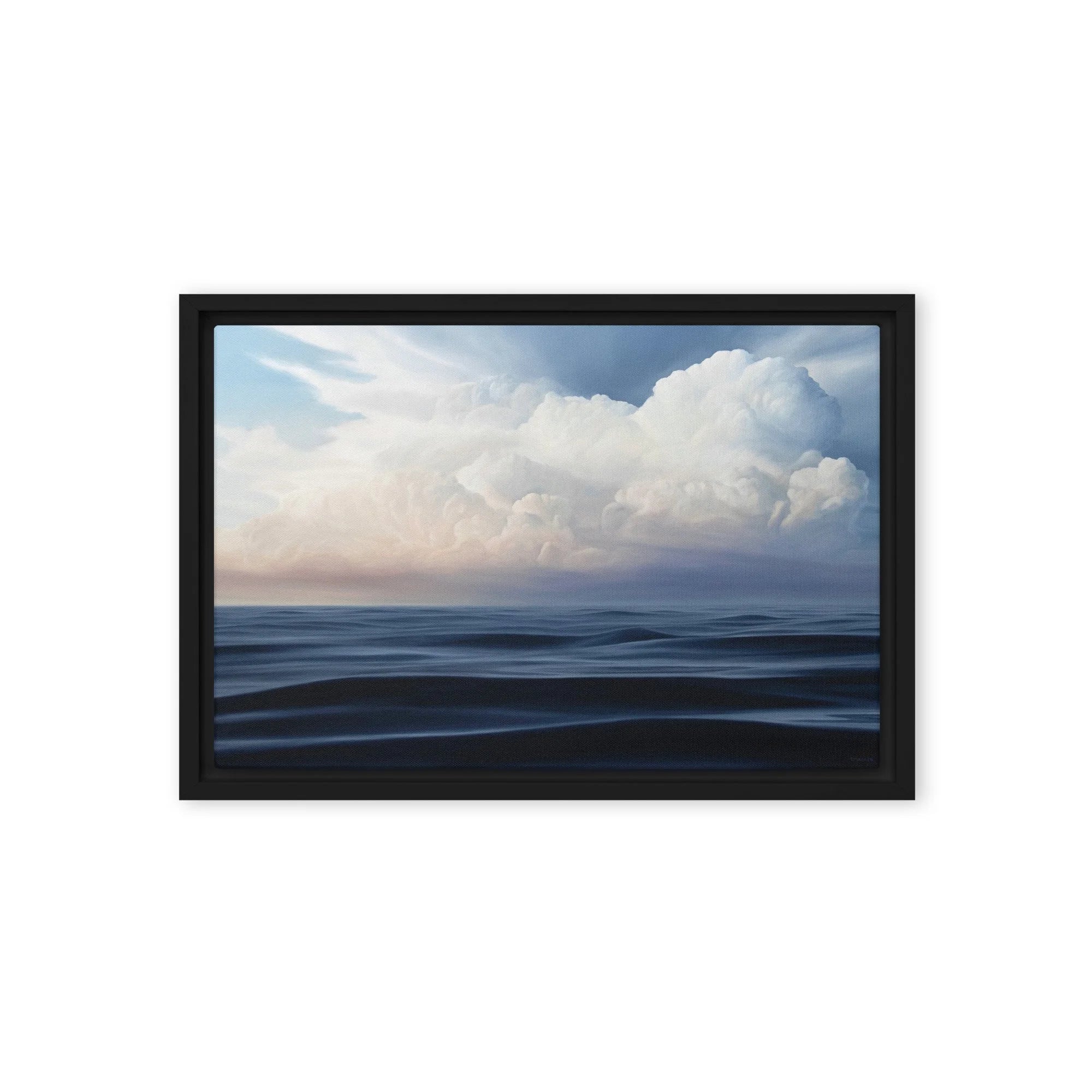 Morning Light Framed Canvas Print