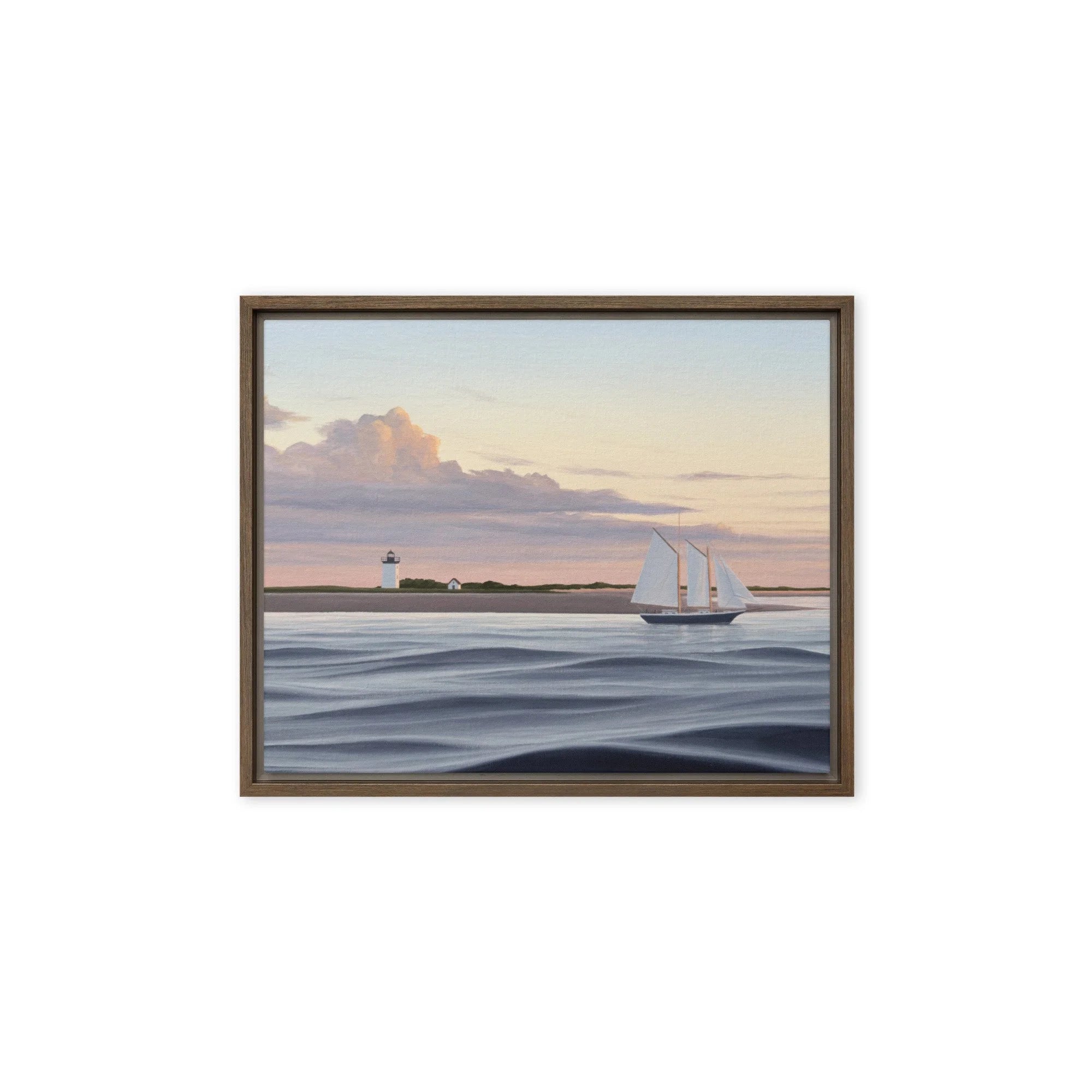 Istar at Long Point Framed Canvas Print