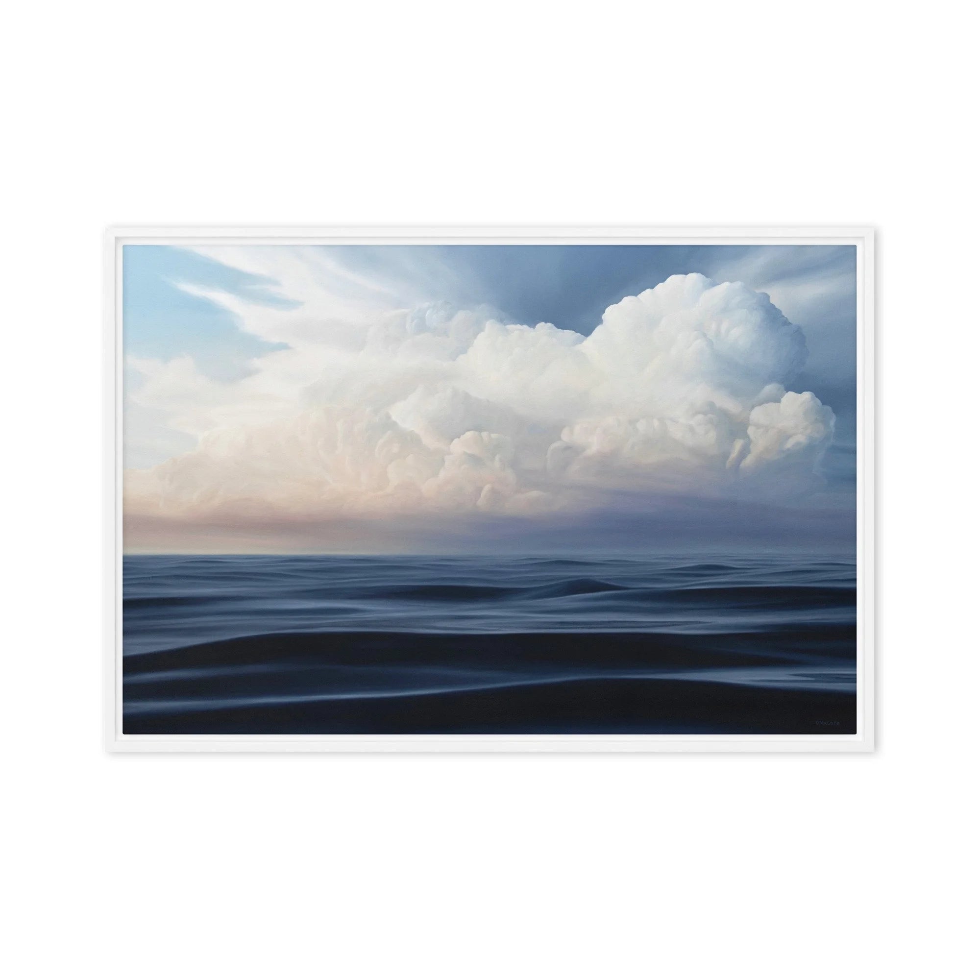 Morning Light Framed Canvas Print
